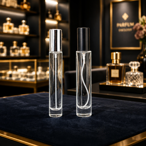 Botella <span class=keywords><strong>de</strong></span> Perfume <span class=keywords><strong>de</strong></span> Lujo para <span class=keywords><strong>Mujer</strong></span> y Hombre, Botella <span class=keywords><strong>de</strong></span> Muestra <span class=keywords><strong>de</strong></span> Perfume, Vidrio Grueso, Delgada y Alta, 5ml 10ml, Botella <span class=keywords><strong>de</strong></span> Perfume Cuadrada <span class=keywords><strong>de</strong></span> Vidrio con Pulverizador <span class=keywords><strong>de</strong></span> Niebla Fina - Product Image 4