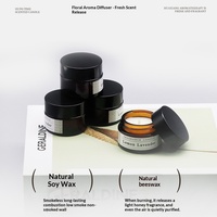 Nouvel ensemble d'échantillons de bougies parfumées miniatures pour aromathérapie, bougies cylindriques en cire de soja faites à la main, sans fumée, haut de gamme, pour la maison