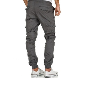 Spedizione GRATUITA Nuovi <span class=keywords><strong>Pantaloni</strong></span> Casual da Jogging Tinta Unita per Uomo in Cotone Elasticizzato <span class=keywords><strong>Pantaloni</strong></span> <span class=keywords><strong>Lunghi</strong></span> Pantalon <span class=keywords><strong>Cargo</strong></span> - Product Image 4