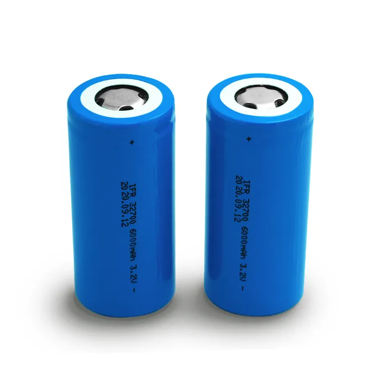 Bateria lifepo4 32700 recarregável, pino de ferro de fósforo de 6ah, bateria de 6ah, 32650 lifepo4 6000mah oem