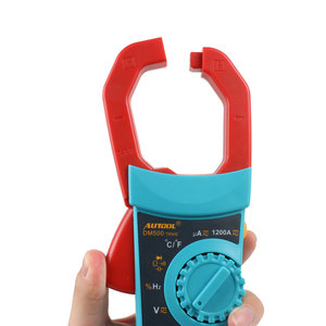 Multimetro Digitale AUTOOL DM500 AC/DC con Pinza Amperometrica, Tester per Sistemi Elettrici - Product Image 4