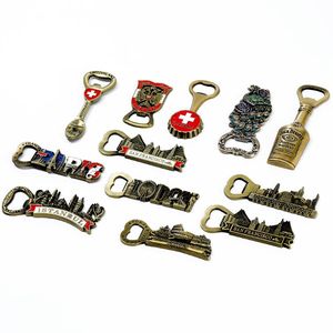 Custom Metal Strong <b>Magnet</b> <b>Fridge</b> Bottle Opener with Custom Shape-Quicksand Souvenir <b>Promotional</b> Gift - Product Image 2