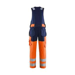 BLAKLADER - 265318045389D108 Overol sin mangas de alta visibilidad Naranja/Azul marino-EAN 7330509353257 ROPA DE TRABAJO DE LA HI-VIS - Product Image 2