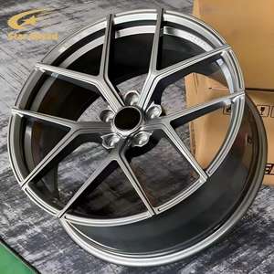 SS forjado 18 19 20 21 22 pulgadas personalizado <span class=keywords><strong>gris</strong></span> acabado ruedas de coche para BMW 5 Series F10 F11 G30 <span class=keywords><strong>Porsche</strong></span> <span class=keywords><strong>Macan</strong></span> 5x5x120 112 llantas de aleación - Product Image 2