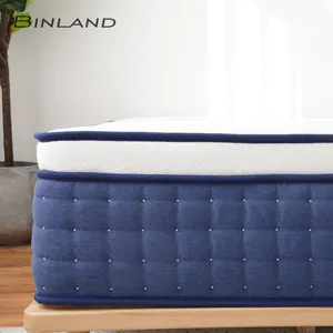 High Quality Factory Direct Sale Sleep Well Spring Mattress Full Size Double Sides Use Hotel Pocket Spring Korean Mattress