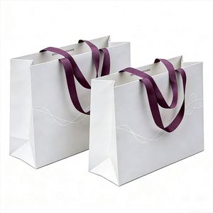 Factory Custom Printed Logo Luxury Paper <b>Bag</b> - Clothing Shopping/ | Recyclable Boutique Packaging - Product Image 2