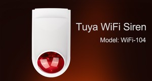 An ninh nhà không dây nhấp nháy Còi báo động RF 433Mhz cho GSM hệ thống báo động ngoài trời Flash còi báo động hỗ trợ cảm biến cửa và PIR cảm biến chuyển động - Product Image 5