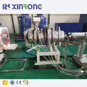 Ekstruder/PPR PP PE PEX PERT tüp yapma makinesi ile PPR boru ekstrüzyon hattı/çok katmanlı PPR boru üretim hattı