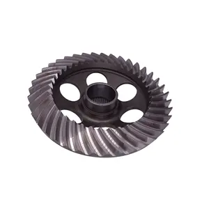 China Gear Manufacturer Grinding Differential Steel Bevel Gear Spiral Bevel Gear Helical Pinion For Concrete Machinery