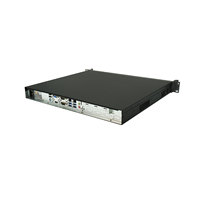 PC industrial de 1U, PC industrial de 12/13th gen I3/i5/i7/i9 LGA1700 2*226V LAN con 6COM H610 compatible con PC industrial de montaje en rack de 1U