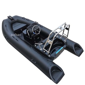 <span class=keywords><strong>Bateau</strong></span> de pêche sportive semi-rigide de luxe Zhenbo 390C, modèle en PVC Hypalon de 1,<span class=keywords><strong>2</strong></span> mm, capacité 7 personnes, pour plongée en extérieur - Product Image 4
