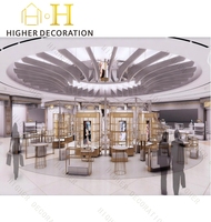 Conception de magasin de parfums sur mesure, aménagement clé en main, solutions d'affichage intérieur pour boutiques de parfums de luxe pour les commerces de détail