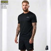 T-shirts à séchage rapide en gros, amples, tissés, pour le sport, la course, la gym, personnalisés pour hommes, unis, Dry Fit, par sublimation