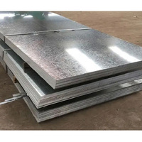 Tôle d'acier galvanisé S250GD Z275 0,3 mm 0,6 mm 0,9 mm 1220x2440 mm avec service de découpe pour chemin de câbles