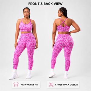 Leggings de Yoga de Cintura Alta para Mujer, Sin Costuras, Control de Abdomen, Moldean los Glúteos, Secado Rápido, Suaves, Ideales para Correr, Gimnasio y Entrenamiento - Product Image 4