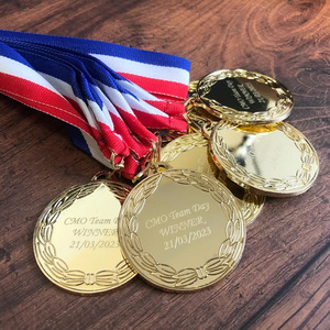 Yumuşak Mineli Şampiyonluk Üretimi Kişiselleştirilmiş 3D Döküm Ödülleri Özel Altın Gümüş Bronz Spor Tasarım Logolu Hediyelik Madalya - Product Image 2