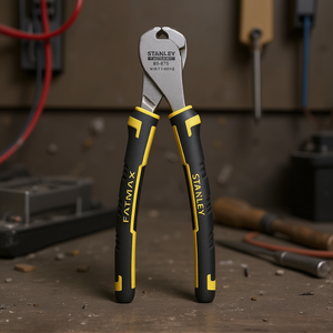 Pince coupante frontale Stanley Fatmax 88-875 pour sertissage de fils, fabriquée en France - Product Image 3
