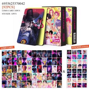 En stock 92 pièces petites cartes Kpop Demon Hunter groupe autour de <span class=keywords><strong>Shaga</strong></span> hommes groupe Animation autour de LOMO cartes - Product Image 1
