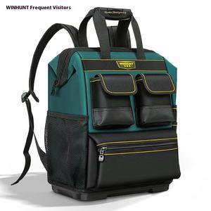 Wholesale Victory Electrician Shoulder Tool Backpack Large Capacity Multifunctional Maintenance Zipper Special Purpose <b>Bag</b> Case - Product Image 3