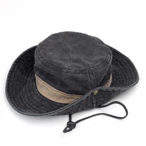 <span class=keywords><strong>Chapeau</strong></span> de cowboy <span class=keywords><strong>Borsalino</strong></span> en jean réglable et lavable, unisexe, à large bord, pour la pêche, la randonnée et la protection solaire en extérieur - Product Image 3
