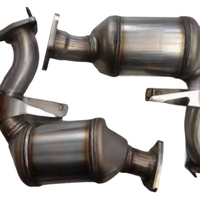 Convertisseur catalytique à trois voies en acier de haute qualité pour modèles Audi A6L-C7 2.5L de 2014 à 2016, norme Euro IV, gauche et droite