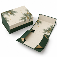 Boîte cadeau magnétique pliable personnalisée, emballage rigide de luxe pliable avec logo pour vêtements, cosmétiques, cadeaux et ensembles de vente au détail