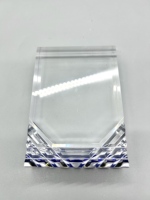 Trofeo de acrílico transparente personalizable, torre de estampado en caliente de alta calidad, medalla de reconocimiento de evento, regalo de recuerdo