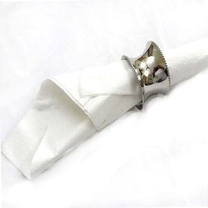 Decorative Table Silver Handmade <b>Cheap</b> Napkin <b>Rings</b> Beaded Boarder Napkin <b>Ring</b> Monogrammed Napkin <b>Rings</b> - Product Image 3