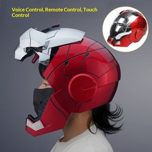 <span class=keywords><strong>Casco</strong></span> de <span class=keywords><strong>Iron</strong></span> <span class=keywords><strong>Man</strong></span> Jarvis MK5 con Control por Voz, Máscara Eléctrica Transformable con Apertura/Cierre <span class=keywords><strong>Automático</strong></span>, Juguete - Product Image 3