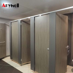 <span class=keywords><strong>Tablero</strong></span> HPL de Formica fenólica de 12mm de alta densidad impermeable e ignífugo para partición de inodoro - Product Image 3