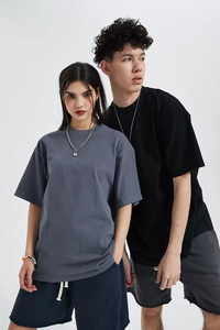 Camiseta Vintage de Alta Calidad 100% Algodón con Lavado Ácido, 310 GSM, Hombros Caídos, para Hombre, Personalizable, Tejido Grueso - Product Image 2