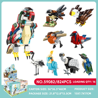 59082 romantique oiseau voyage assemblé briques modèle bloc de construction éducatif enfants Collection cadeau jouets