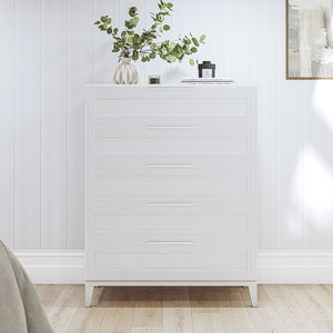 Meuble pour enfants, <span class=keywords><strong>commode</strong></span> à <span class=keywords><strong>3</strong></span> <span class=keywords><strong>tiroirs</strong></span> <span class=keywords><strong>en</strong></span> <span class=keywords><strong>bois</strong></span> blanc, grand coffre de rangement pour le salon - Product Image 5