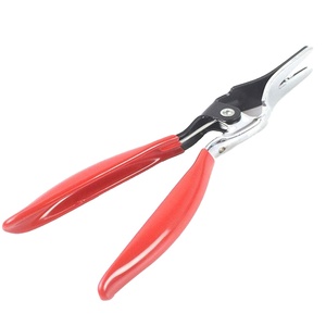 Automotive Hose Clamp Pliers - Heavy Duty Locking Pliers For Car Water Hoses & Pipe Clamps (Red, 175mm)