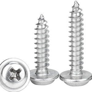 Galvanized Phillips Head Self Tapping Screws M1.7 M2 M3 M4 M5 Round Head Metal Fasteners Construction Industry - Product Image 4
