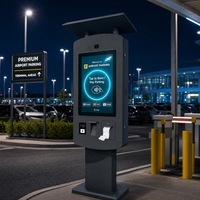 Kiosco de Autoservicio para Exteriores Resistente al Agua Sinmar de 32 Pulgadas con Impresora y Sistema de Pago sin Efectivo