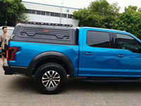 Waterproof Heavy-Duty High-Grade Aluminum Alloy Camper Shell Canopy Hardtop Tonneau Cover 2007-2026 Ford Ranger F150 Tacoma