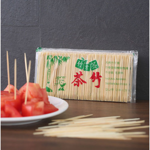 Bamboo <b>toothpicks</b>, tooth picking tools, disposable double-ended thin <b>toothpicks</b> for hotels and restaurants, portable fruit - Product Image 1