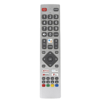 Control Remoto de Voz de Repuesto SHWRMC0133 SHWRMC0134 para TV, con Batería AAA, Alcance de 10m, Función Universal, Venta al Por Mayor