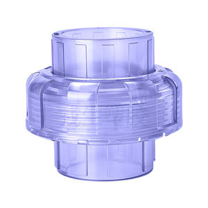 ข้อต่อลดขนาดแบบใส PVC สำหรับท่อน้ำประปา ติดผนัง ดีไซน์เรียบง่าย ติดตั้งง่าย ระดับ 1 - Product Image 1