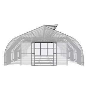 Invernadero de Plástico con Sistema de Túnel Alto y Techo Dentado para Cultivo de Vegetales en 4 Estaciones - Product Image 5