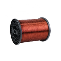 Fil de cuivre émaillé en aluminium pour bobinage de bobines magnétiques ECCA de 0,2 à 6,5 mm, vente en gros d'usine, pour moteurs et générateurs électroniques
