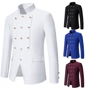 S3086R Nouveaux Costumes de <span class=keywords><strong>Mariage</strong></span> et de Garçon d'Honneur Faits Main de Haute Qualité, Grande Taille, Style <span class=keywords><strong>Simple</strong></span> et Tendance, Meilleures Ventes - Product Image 3