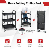 Chariot à outils léger et mobile en fer pour garage, économique