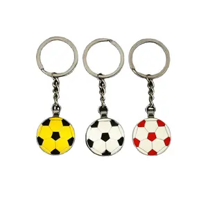 Qatar Soccer Game Mascots 3D Key chain Football Game Souvenirs Football Key Chain World