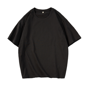 Camiseta de Algodón Grueso de 230 g/m² Personalizable, Corte Holgado, Serigrafía con Logotipo Personalizado, Camiseta para Hombre, Envío Rápido - Product Image 2