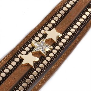 Energy Stone <b>Leather</b> Custom Jewelry Card Wholesalers Comfort Fit Technology Holiday Gift for Women Color Retention Time - Product Image 3