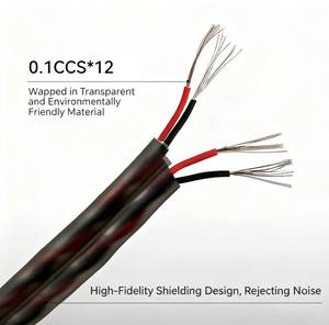 2RCA Lotus Head Audio <b>Cable</b> Copper Clad Steel Core Nickel Plated Plug PVC Jacket - Product Image 2