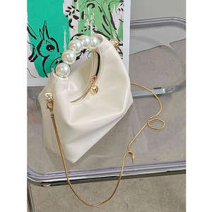 Nuevo Bolso de Mano de Perlas para Mujer 2026, Mini Bolso de Hombro con Cadena, Bolso Pequeño Tipo Dumpling - Product Image 2