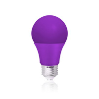 Ampoule LED Wobit à bulles de couleur violette E26 9W, dimmable, pour décoration de jardin, Noël, fêtes, certifiée